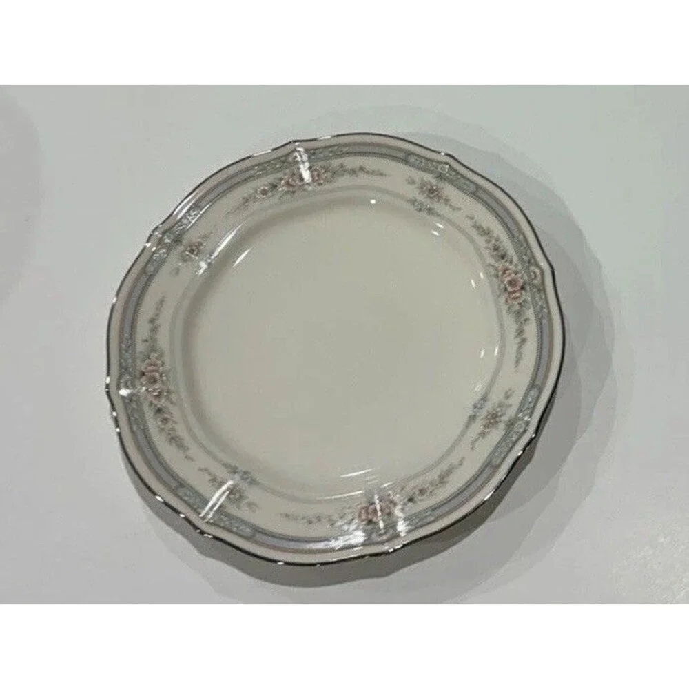 Noritake Rothschild 7293 Bread Plate 6 3/8” Ivory China Japan Floral